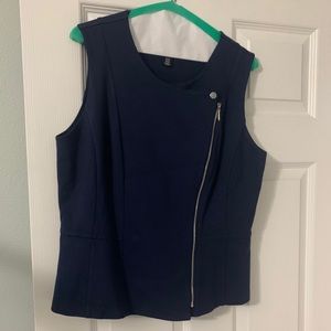 WHBM Zipper Top